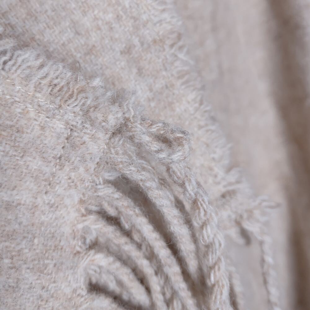 ISABEL MARANT ÉTOILE Fleminigli Fringed Felt Blanket Wool Blend Jacket Size 38 - Picture 12 of 16